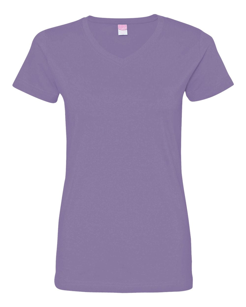 lavender v neck t shirt