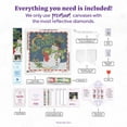 thumbnail image 3 of DIAMOND ART CLUB Snowman (Let It Snow) Diamond Painting Kit, 3 of 4