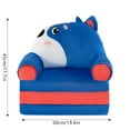thumbnail image 3 of Hearth & Gear Foldable Kids Sofa Multifunctional Cartoon Chair For Kindergarten Nap & Play Couch Cushion Dog Covers for Sofa Olive Couch Cover Sofa Cloth Covers L Sectional Couch Covers Small Recliner, 3 of 5