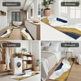 thumbnail image 5 of Blue and Gold Marble Glitter Waves Pattern Kitchen Rugs Sets Of 3,Kitchen Runner Rugs Non Skid Washable,Decorative Kitchen Floor Mats for Kitchen,Sink,Laundry,17"x30"+ 17"x47" + 17"x59", 5 of 6