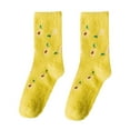 thumbnail image 2 of Viluyesy Fuzzy Socks for Womens, Super Soft Thicken Home Sleeping Socks Winter Plush Slipper Socks Yellow, 2 of 3