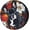 Boston Terrier Beautiful Flowers, variant on Lovely Dolphin Playing Spare Tire Cover Dust-Proof Wheel Tire Cover Fit Trailer, RV, SUV and Many Vehicle