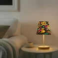 thumbnail image 6 of Funny Cats with Long Hair Desk Lamp LED Table Nightstand Lamps with 3 Color Temperatures for Home Bedroom Living Room Decor 6x11, 6 of 8