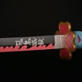 thumbnail image 5 of DEMON SLAYER - Mitsuri Kanroji Slayer Anime Wood Sword Katana w/Plastic Scabbard, 5 of 6