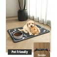 thumbnail image 6 of Pet Feeding Mat-Absorbent Dog Mat for Food and Water Bowl-No Stains Easy Clean Dog Food Mat-Quick Dry Dog Water Dispenser Mat-Puppy Supplies Dog Stuff-Dog Accessories Dog Water Bowl Mat, 6 of 6