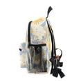 thumbnail image 4 of FORMRS School Backpack with Front Zippered Pocket 12" Student Travel Daypack, Purple Rainbow Clouds, 4 of 6