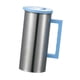 thumbnail image 5 of Jarra de agua de acero inoxidable Jarra para bebidas 1800 ml Jarra para bebidas Ligera Azul, 5 of 9