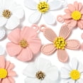 thumbnail image 5 of Alloy 24pcs Alloy Colorful Flower Daisy Charms Metal Daisy Pendants for Jewelry Making Earrings Necklaces Bracelets Alloy, 5 of 7