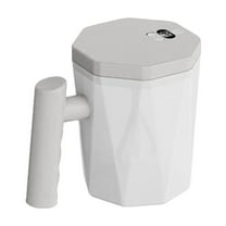 Electric Mixing Cup, Rechargeable Lazy Person Drink Shaker, Fast Stirring 8000 RPM, Food-Grade Plastic, USB Powered, Portable Coffee and Milk Mixer