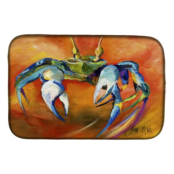 Blue Crab Dish Drying Mat