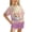 Angel Cat Pattern Design, variant on Chririnla Breathable Kids Outfit 3-16 Years Durable Kids Summer Outfit for Toddler, Cat Ghost Pattern