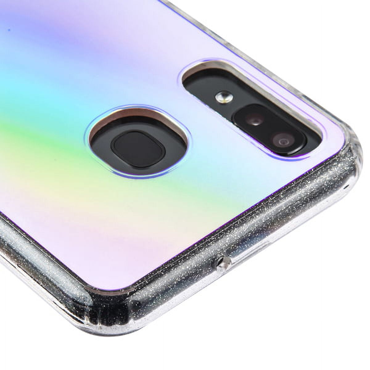 Samsung Galaxy A20 Phone Case Holographic Laser Beam Sparkle