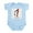 Sky Blue, variant on CafePress - Plumber Infant Bodysuit - Baby Light Bodysuit, Size Newborn - 24 Months
