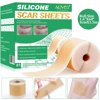 Aliver 60-inch Silicone Scar Roll, Silicone Tape for Scars Removal