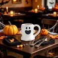 thumbnail image 7 of Halloween Relief Coffee Mug, Cute Tea Coffee Mugs, Ceramic Coffee Cups with 3D Embossed Design, Halloween Gifts for Women, Mugs for Halloween Decor Party (Multicolor), 7 of 7