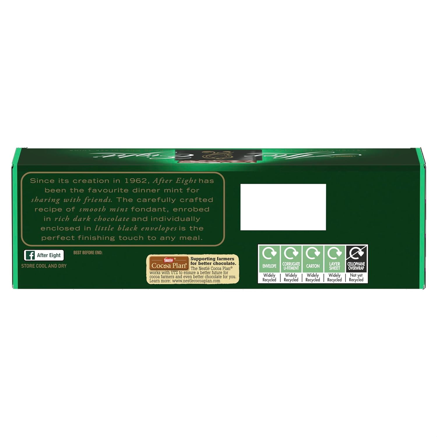 After Eight Thin Mint Chocolate 10.58 oz (Pack of 12)