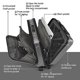 thumbnail image 3 of TydeCkare - Equipaje de transporte de 16 pulgadas con bolsillo frontal, 3 of 5