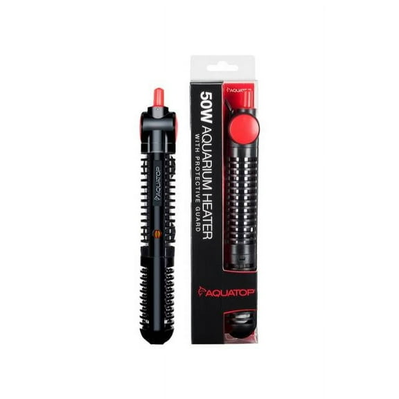 Aquatop Premier Glass Heater with Protective Guard