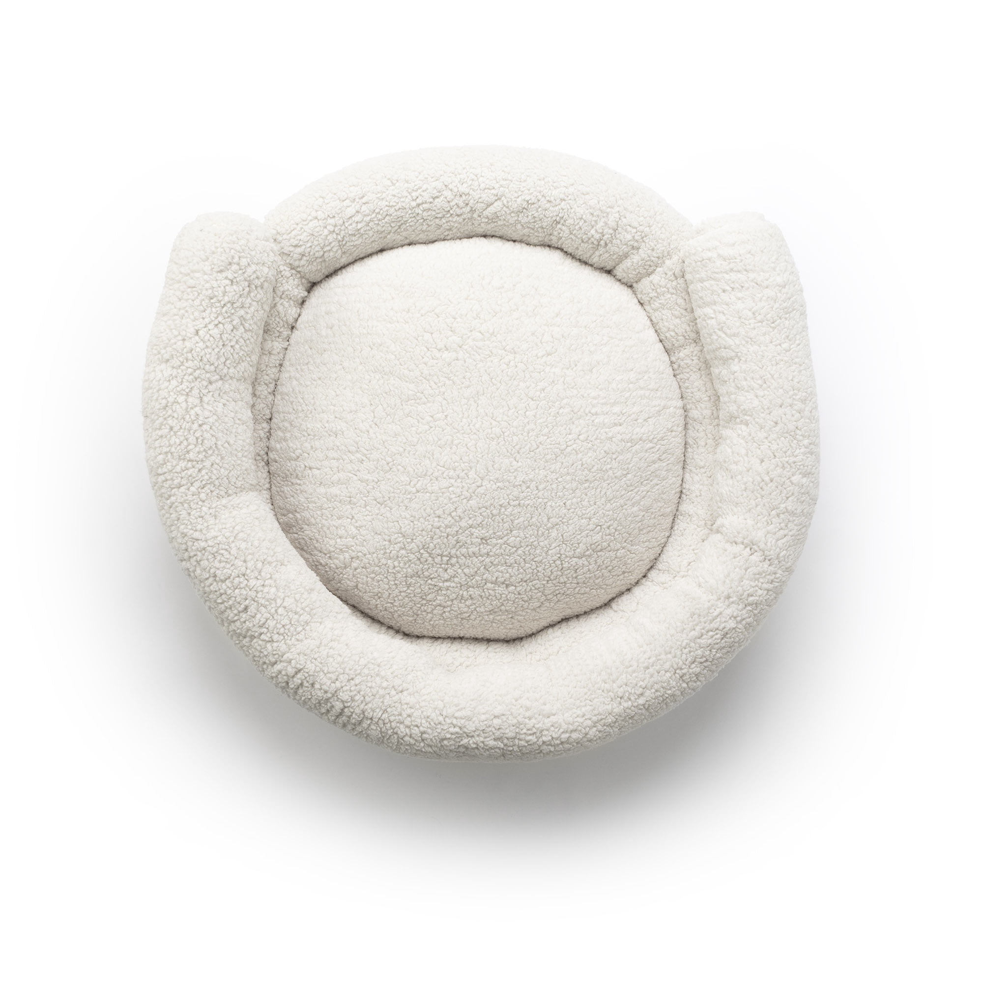 Petmate Double Bolster Couch Dog Bed, Cat Bed, 32 Inches, Removable Machine Washable Cover, Assorted Gray or Cream