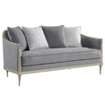 thumbnail image 2 of ACME Fernando Loveseat w/4 Pillows in Gray Chenille & Champagne, 2 of 7