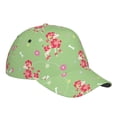 thumbnail image 3 of Daiia Cute Poodle Dog print Baseball Cap Men Women Golf Dad Hat Adjustable Original Classic Low Profile Hat Unconstructed Plain Cap, 3 of 9