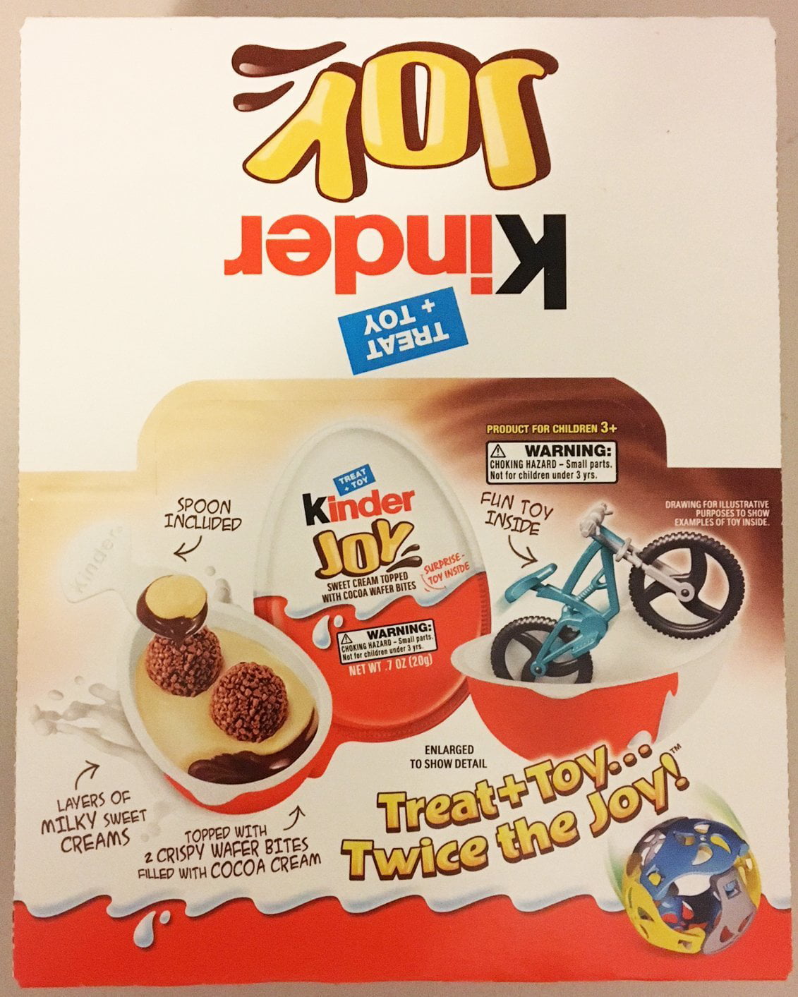 Kinder Joy with Surprise Eggs in Toy & Chocolate  1 x Eggs BUY 3 GET 2 FREE 