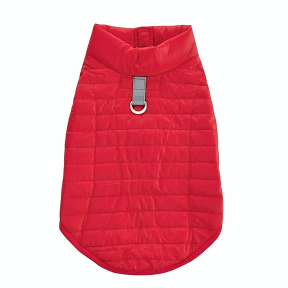 Sam's Pets Monty Puffer Jacket In Red / Size :Medium - Medium