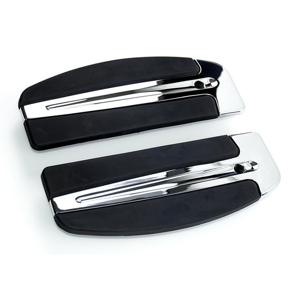 Driver Floorboard Footboard Inserts For Harley Road King Softail Fat Boy 86-2024