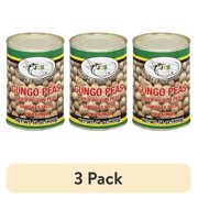 (3 pack) Kingston-Miami Trading Co. Jamaican Country Style Dried Gungo Peas, 1 lb