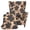 Maple Leaf Print, variant on Pzuqiu Pumpkin Spider Web Wingback Chair Cover with Washable, 2 Piece Wingback Chair Slipcover with Stain-Resistant Anti Wear Wing Chair Slipcovers for Kids