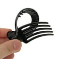 thumbnail image 5 of Unique Bargains 1 Pc Fashion Round Hollow Hair Clips Hairdo Clip Black, 5 of 5