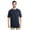 Dark Navy, variant on Men's Cooling Short Sleeve Pocket T-Shirt Moisture Wicking Breathable Work Tee Durable Cotton Blend Comfort Fit for Everyday Wear