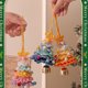 thumbnail image 3 of Guardurnaity Patrón navideño de ganchillo con degradado de color, tejido suave, lavable a máquina, floral para el hogar, decoración y Accesorios de disfraces D, 3 of 6
