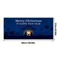 2024 Hot Selling 7x16 Ft Holy Night Christmas Outdoor Garage Door