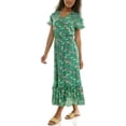 thumbnail image 4 of Nanette Lepore Women's Maxi Slub Dress With Bottom Fringe, Sizes XS-XXXL, 4 of 5