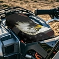 thumbnail image 3 of Uorisanigo ATV Seat Cover Non-Slip American Flag Bald Eagle Four-Wheeler Seat Cover Protective Compatible with 2014-2020 Polaris Sportsman 400 500 850 1000 Waterproof Breathable, 3 of 7