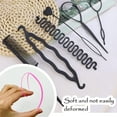 thumbnail image 3 of Furniture Pads, Anti Slip Rubber Pads Self Adhesive Furniture Grippers Non Slip Furniture Pads for Furniture Legs Anti Scratch Silicone Floor Protectors for Hardwood Floors,95 pcs (Black), 3 of 5