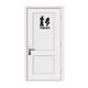thumbnail image 3 of DIY extraíble hombre mujer baño inodoro baño WC señal, decoración para niños sala de estar decoración del hogar (negro 10), 3 of 5