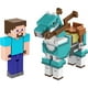 thumbnail image 1 of Figuras de acción Mattel Minecraft Craft-A-Block paquete de 2, 1 of 1