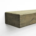 Dogberry Collections Rustic Fireplace Mantel Shelf