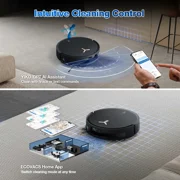 ECOVACS DEEBOT T50 MAX PRO Omni Robot Vacuum and Mop, 18,500Pa Suction, BLAST Airflow Tech, 18mm Auto-Lift