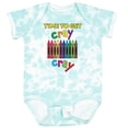 thumbnail image 3 of Inktastic Time to Get Cray Cray Crayons Humor Boys or Girls Baby Bodysuit, 3 of 5