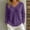 A1-Dark Purple, variant on Women's Waffle Knit Long Sleeve Sweater V-Neck Loose Fit Baggy Pullover Tops Plus Size Tunic Tops for Women Lightweight Fall Sweaters for Women Fall Winter Fashion Clothes Beige L
