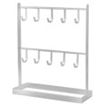 thumbnail image 3 of Soporte de joyería Organizador de collar Soporte de Estante de blanco Hugo soporte de pendiente, 3 of 7