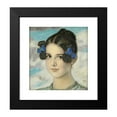 thumbnail image 2 of Franz von Stuck 15x16 Black Modern Framed Museum Art Print Titled - Daughter Mary (ca 1920), 2 of 5