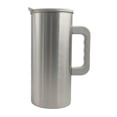 thumbnail image 2 of Jarra de acero inoxidable con tapa, jarra multiusos para bebidas, para agua fría, tetera para té helado, para bar, restaurante, cafetería y cocina. Blanco, 2 of 8