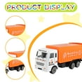 thumbnail image 3 of BESTSKY Toy Cars,Plastics Pull Back Cars,Lifelike Shape Baby Car Toys,orange, 3 of 7