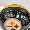 thumbnail image 5 of 2005 Pittsburgh Steelers Super Bowl Champs Team Signed Game Helmet Beckett COA, 5 of 11