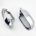 thumbnail image 4 of Car Mirror Cover for A4 B8.5 A3 A5 S5 RS5 Chrome Silver Rearview Mirror Cover Protection Cap, 4 of 5