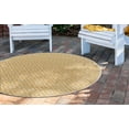 thumbnail image 3 of Jill Zarin Outdoor Collection Area Rug - Costa Rica (13' 1" Round Yellow Ivory/Ivory), 3 of 11